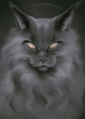cats dark art
