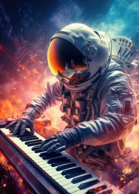 Astronaut Pianist