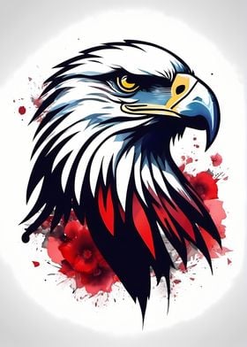 Watercolor Eagle