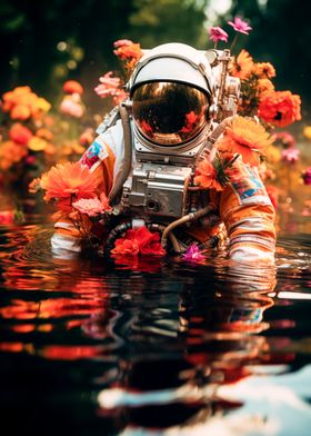 Astronaut Reflection