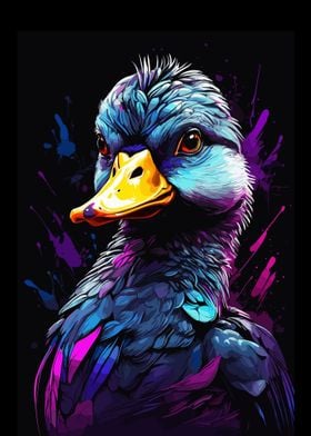 Duck Animal Colorful