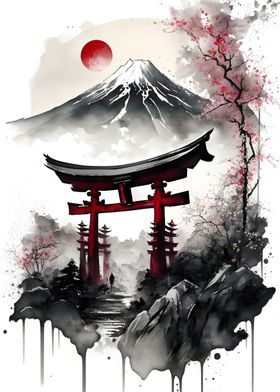Japanese Culture painting