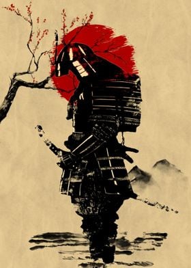 Japanese Samurai Paint