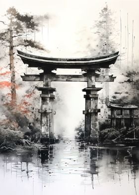 japanese torii gate