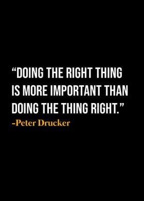 Peter Drucker Quotes 