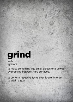 grind definition