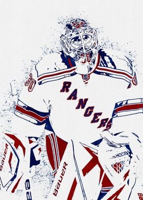 Henrik Lundqvist Painting