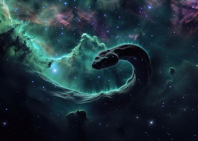 Cosmic Nebula Snake