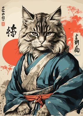 Vintage Japanese Cat