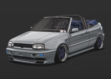 VW Golf MK3 Cabrio Nardo