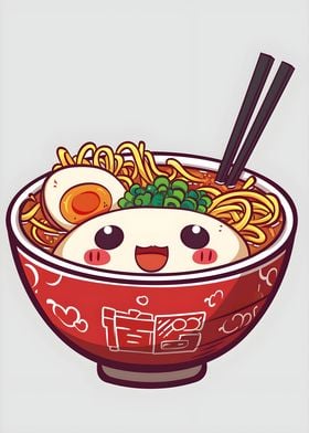 Cartoon ramen