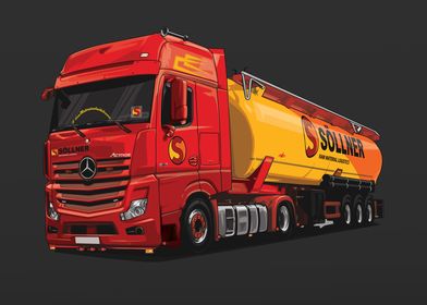 Mercedes Actros Sollner