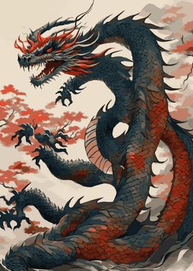 Abstract Dragon Japanese 6