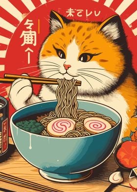 Japanese Cat Ramen