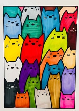 Cat wall