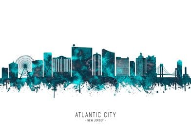 Atlantic City Skyline