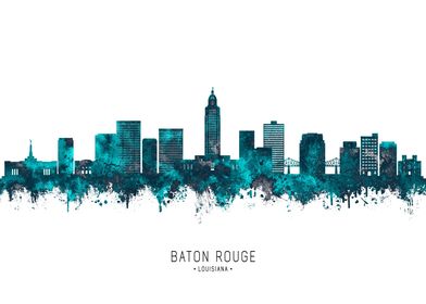 Baton Rouge Skyline