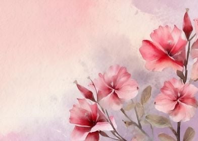 Floral Watercolor Painting