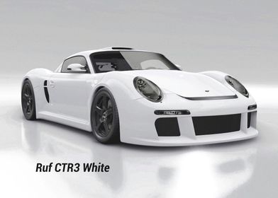 Ruf CTR3 White