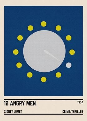 12 Angry Men Minimalist