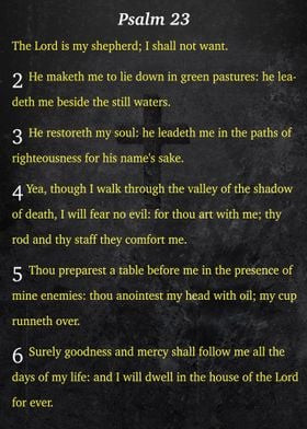 Psalm 23