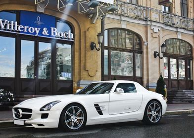 Mercedes SLS AMG car