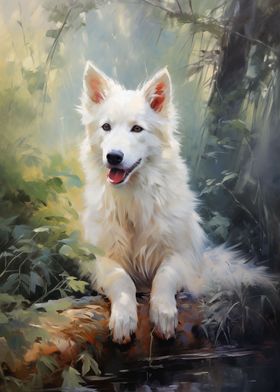 White Swiss Shepherd Dog