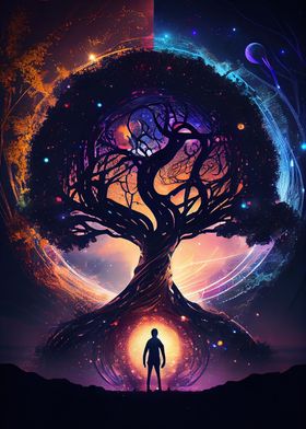 cosmic tree of life