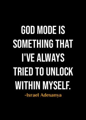 Israel Adesanya Quotes 