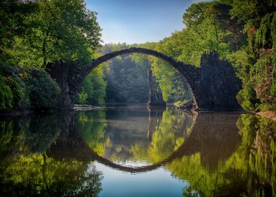 Bridge over the lake