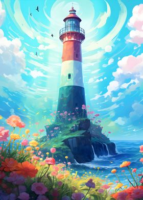 Flowering lighthouse