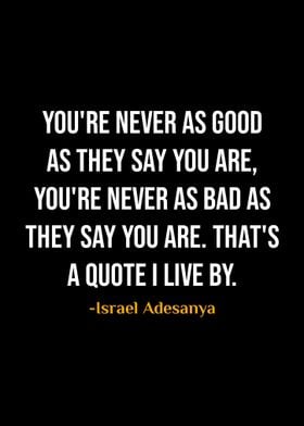 Israel Adesanya Quotes 