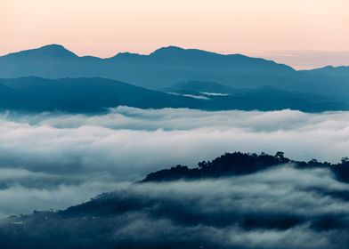 Fog in borneo