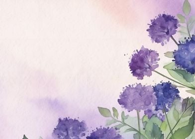 Floral Watercolor Painting