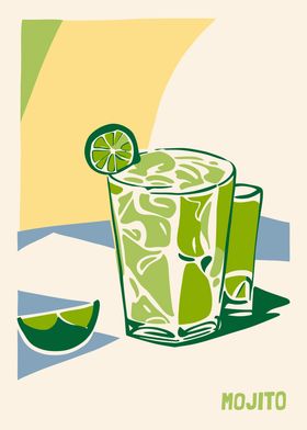 MOHITO Drink Poster