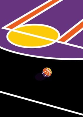 Minimalist basketball post