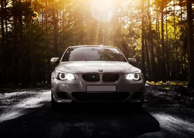 BMW E60 car