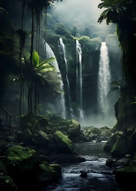 The Jungle WaterFall