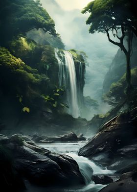 The Jungle WaterFall