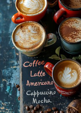 Latte Art Coffee Shop
