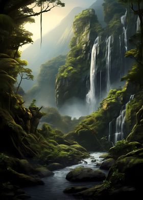 The Jungle WaterFall