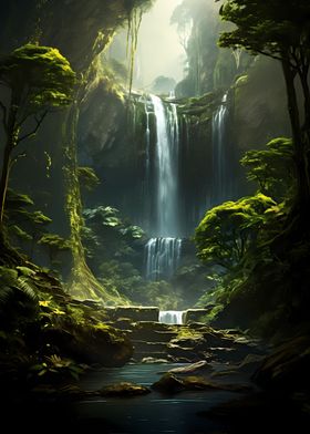 The Jungle WaterFall