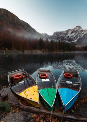 Docked Boats