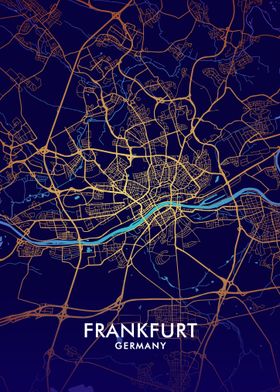 Frankfurt Map