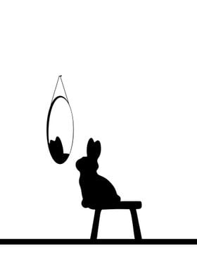 Reflective rabbit