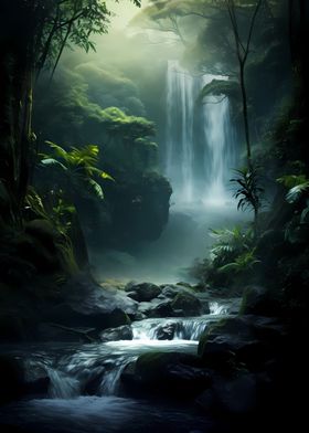 The Jungle WaterFall