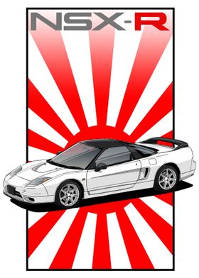 Honda NSX R Japanese Art