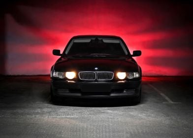 BMW E38 car