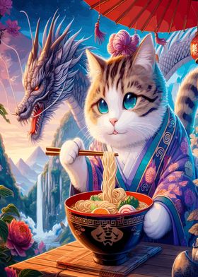 dragon and cat ramen