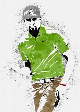 Tony Finau Painting